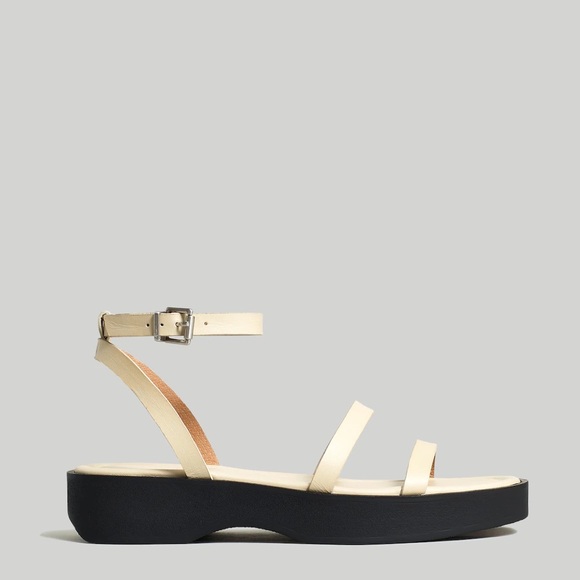 Madewell double strap platform sandal EUC - Picture 4 of 4
